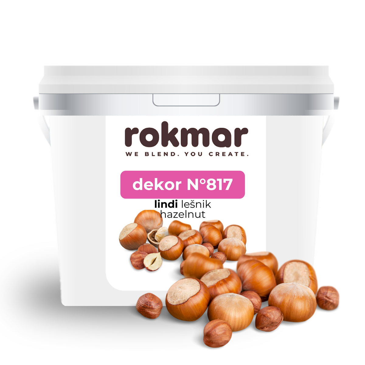 vedro belo dekor lindi lešnik